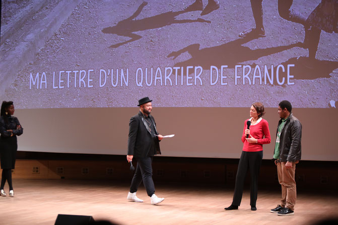 Remise des récompenses au Studio 104 de la Maison de la<br>Radio (crédit : Sonia Bela et Rachid Flijja)